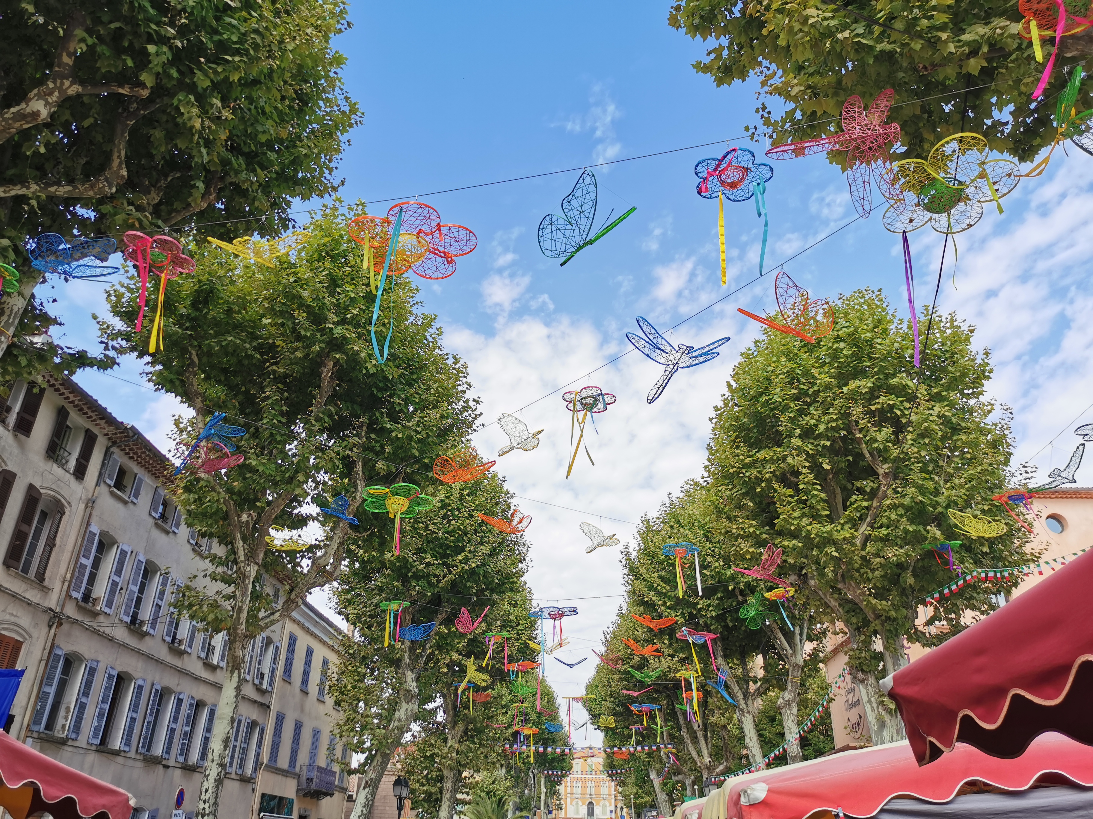 Vue de paysage de Provence-Alpes-Côte d'Azur