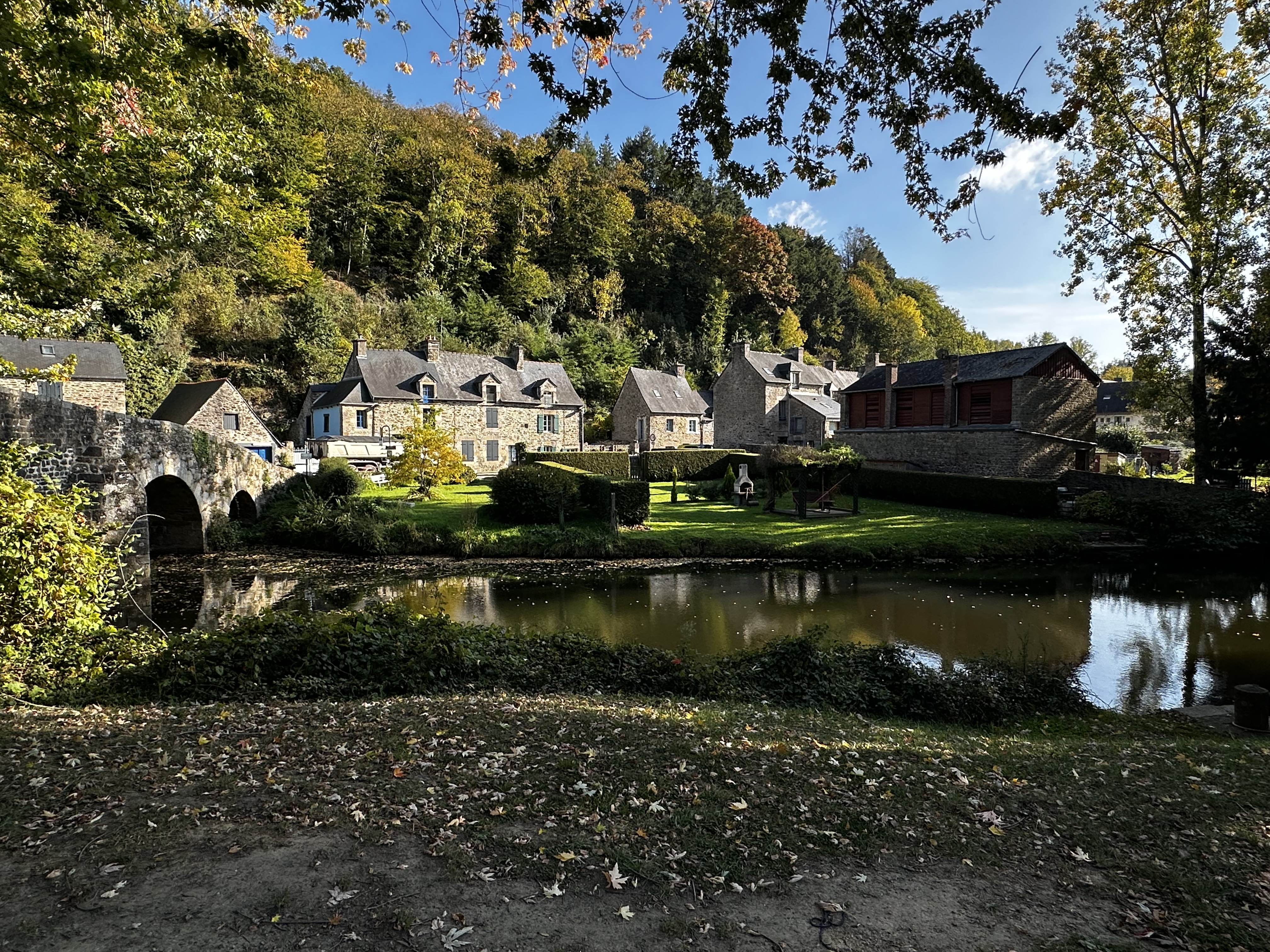 Vue générale de Dinan