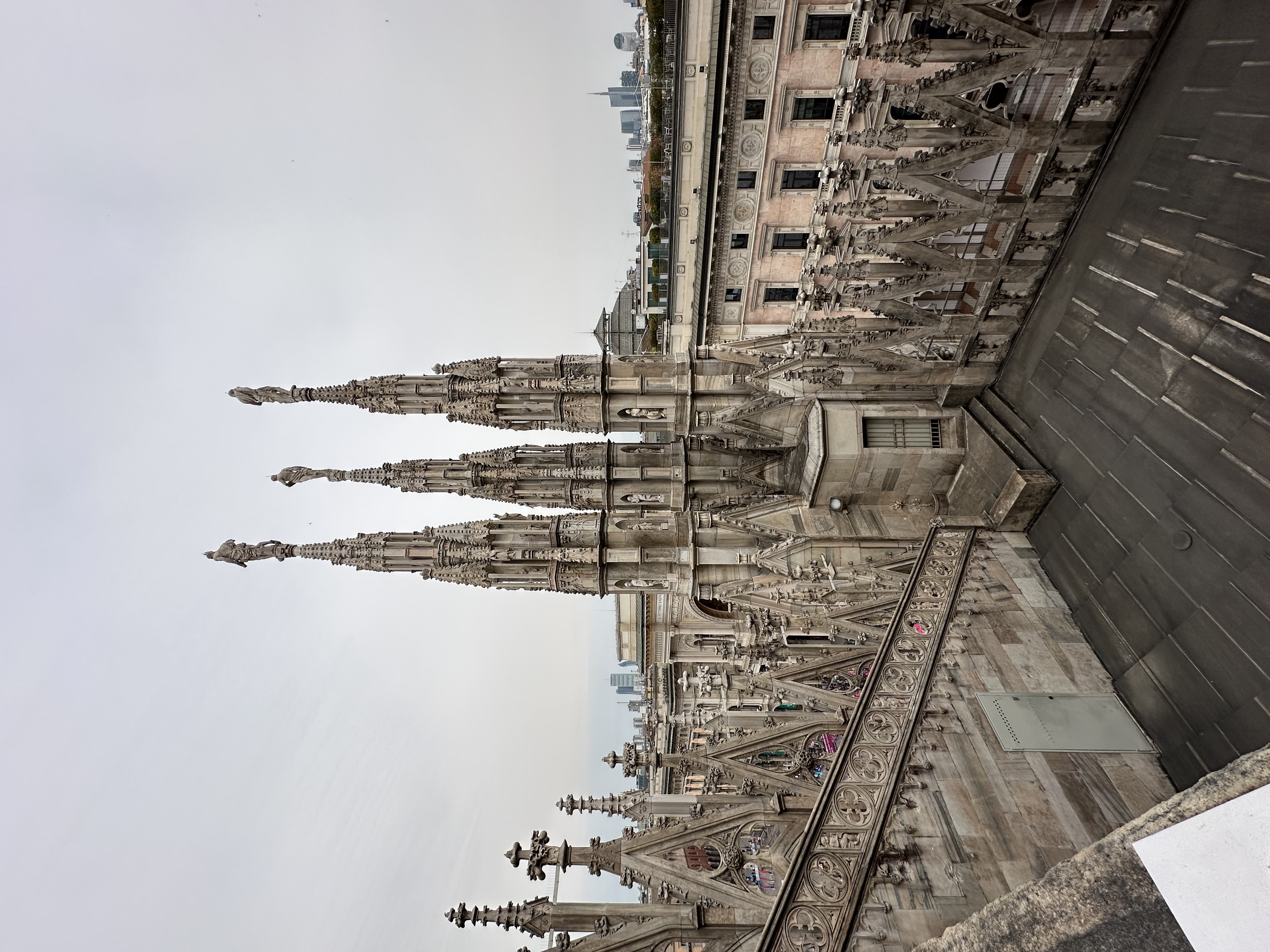 Vue générale de Duomo di Milano