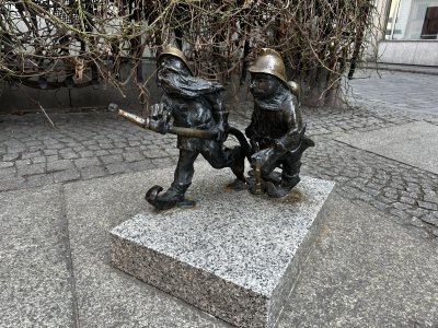 Collections de Nains à Wroclaw, Pologne